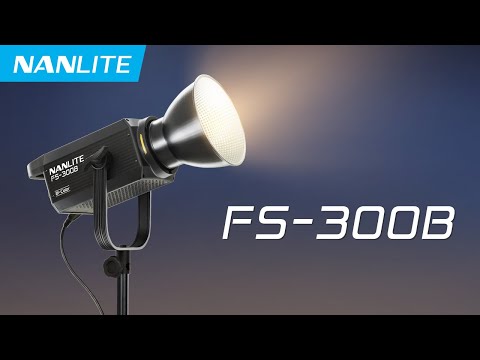 Nanlite FS-300B Luz Led Bicolor Profesional Bowens APP Control