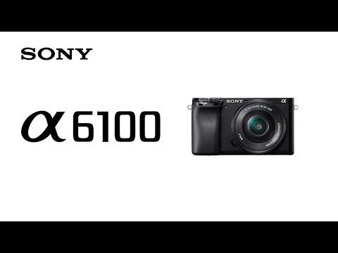 Cámara Sony Alpha a6100 Mirrorless Con Lente Zoom De 16-50mm
