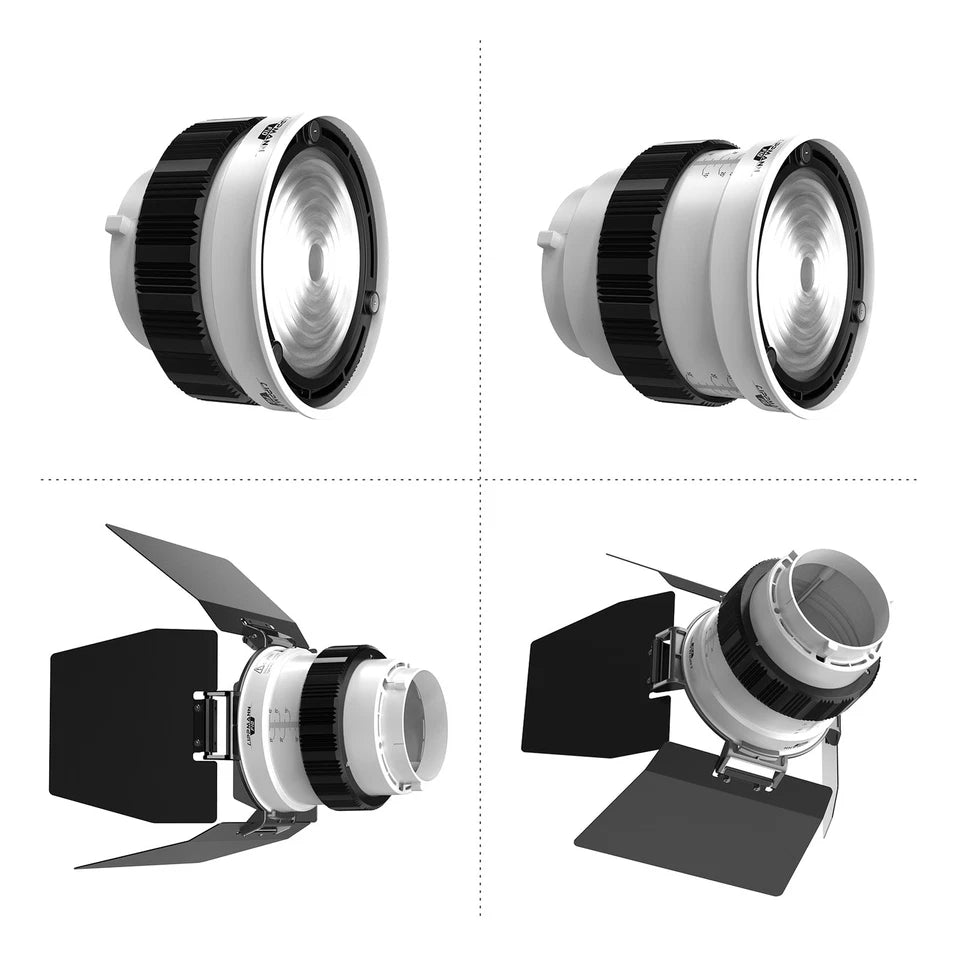 Mini Fresnel Con Aletas Para Lamparas Lippmann
